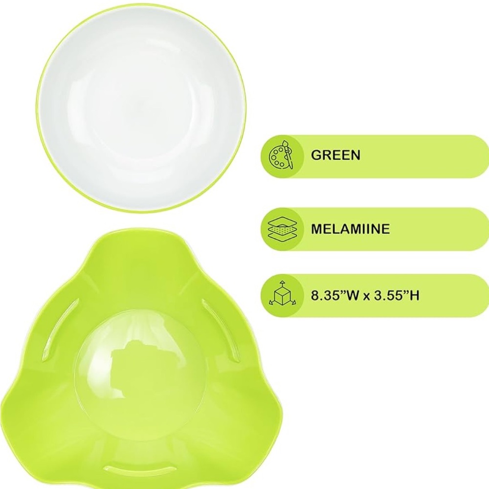 Joseph Joseph Double Dish Pistachio Bowl Snack Serving Home Bowls - Picture 10 of 11